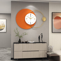 Luxury Large Metal Wall Clocks - Modern Circular Elegance
