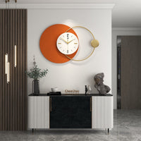 Luxury Large Metal Wall Clocks - Modern Circular Elegance