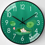 Chic Modern Decor Clock - 12" Minimalist Style & Creative Home Accent