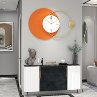 Silent Sweep Wall Clock | Luxury Large Metal Wall Watch | ClockDeco