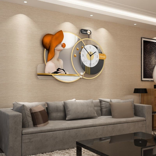 American Metal Wall Clock | Luxury Decoration and Timeless